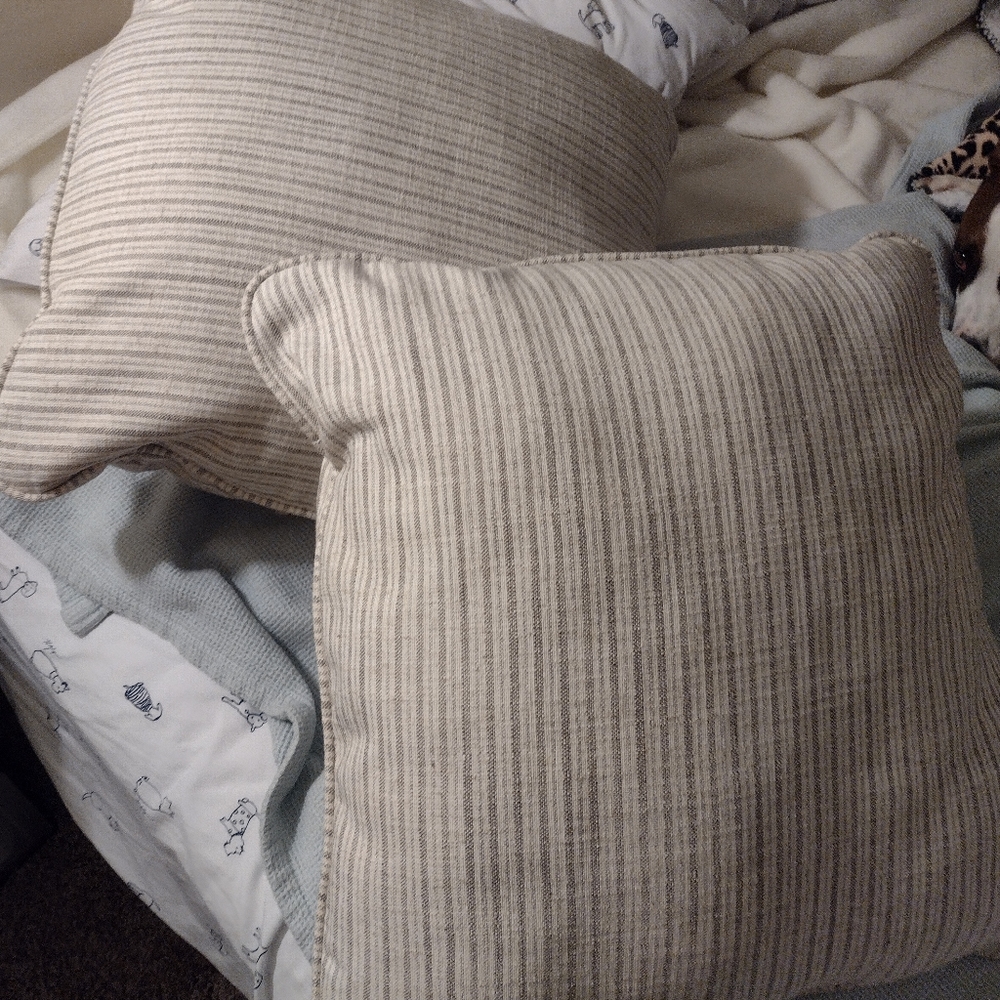 Throw pillows
